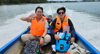 Fieldwork in Brunei — with Nami
